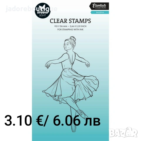 Силиконови печати Studio Light различни видове цветя, хора и други, снимка 10 - Други - 34638866