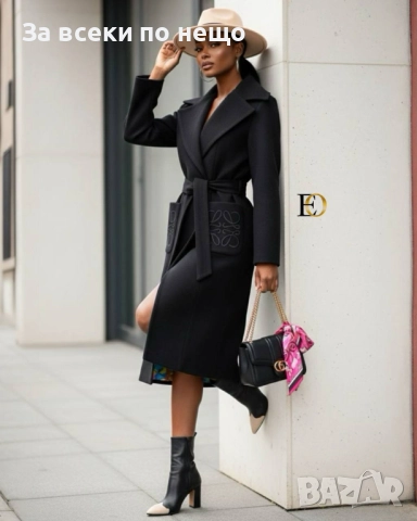 Loewe Дамско Дълго Палто - Налични Различни Цветове Код SK223, снимка 2 - Палта, манта - 52593476