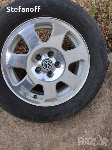 Алуминиеви джанти 15 с гуми , VW/AUDI, снимка 7 - Гуми и джанти - 55799889