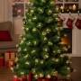 Коледна елха с вградени светлини - магията на Коледа - 150см, снимка 1
