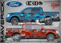 Ford Bronco SK-SJV3-F-BR Кaмуфлаж Офроуд Джип Пикап Лодка Camouflage Off-Road стикери, снимка 6