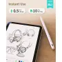 Цифрова писалка Metapen Pencil A8 за iPad (2018-2025), 2X бързо зареждане, снимка 3