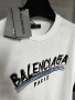 Balenciaga Мъжка Бяла Тениска👕Мъжка Блуза С Къс Ръкав В Бял Цвят Код MensPoint67, снимка 2