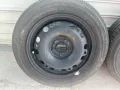 Железни джанти + много добри летни гуми за Volkswagen 5х112 - R15, снимка 2