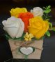 Букет от сапунени рози , снимка 11