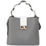 Класическа дамска чанта AMORE Isabella - Gray, снимка 1