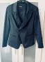 Дамско сако, р-р 38, синьо, снимка 1
