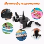 861 Електрическа помпа за надуване на дюшеци и матраци, помпа за запалка на кола, снимка 4