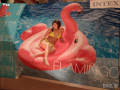 Надуваем дюшек Intex Flamingo Pink 218 х 211 х 136 см , снимка 2