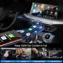 Нов CarPlay Wireless адаптер за iPhone 1080P USB-C USB-A бърза връзка кола телеон Айфон, снимка 2