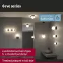 Черен LED аплик Paulmann 71074 Gove, 5 W, 400 lm, 3000 K, IP44, снимка 3