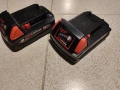 Milwaukee 18v лот батерий-нови, снимка 6