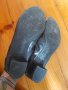 Дамски обувки на нисък ток с лак и ластик , снимка 4