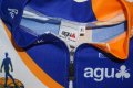 Мъжка колоездачна тениска Jersey Agu Bike Gear Rabobank Размер XL Made In Italy, снимка 5