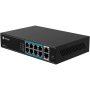 Milesight MS-S0208-EL Мрежов суич с 8хPoE порта и 2 uplink порта, снимка 1