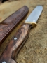 Ръчно изработен нож Орех , снимка 4