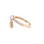Златен дамски пръстен 2,35гр. размер:53 14кр. проба:585 модел:21881-1, снимка 3