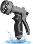 Нов Пистолет за пръскане за градински маркуч/8 регулируеми модела за поливане.Градина, снимка 1 - Други - 41330306
