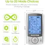 AUVON Dual Channel TENS електростимулатор – 20 режима, снимка 2
