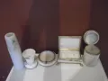 Комплект от 5бр. мраморен от магазин"Минералсувенир" от соца, снимка 1