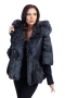 Зимно дамско яке с качулка 4070, яка от изкуствен косъм, снимка 18