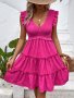Нова модна лятна едноцветна рокля - 023, снимка 2