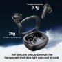 Безжични слушалки, Bluetooth 5.3 слушалки в ухото, 36 часа, черни, снимка 7