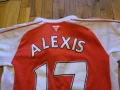 Арсенал маркова футболна тениска №17 Алексис размер Л юноши 152см , снимка 7