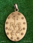 Сребърен медальон медал на Дева Мария на благодатта уникат 43374, снимка 5