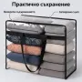 Чанта органайзер за съхранение на дрехи и домашен текстил 40 л, снимка 4
