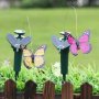 СОЛАРНА ЛЕТЯЩА ПЕПЕРУДА GARDEN BUTTERFLY, снимка 3