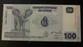 АФРИКА - КОНГО 100 ФРАНКА, снимка 1