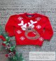 Коледен пуловер р.74