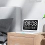 YZ-1 Дигитален LED часовник  Аларма +Безжично Зарядно Будилник, снимка 3
