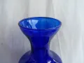 Винтидж ваза кобалт, снимка 3