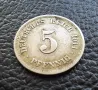Стара монета 5 пфенига 1911 г.буква  F - Германия- топ цена !, снимка 13