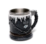 Стилна чаша Winter is coming – Game of Thrones, полирезин, 12x14 см, снимка 2