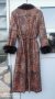 Кожено палто, естествена кожа с косъм, уникат,50%промо, снимка 11