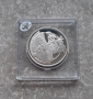 Възпоменателна сребърна монета 10 Euros - Albert II Expansion of the European Union, снимка 3