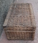 Стар ръчно плетен куфар, снимка 5