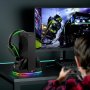 Нова Охлаждаща стойка Бяла за Xbox Series S със зарядна станция и RGB светлина, снимка 8