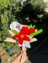 Вечни ръчно изработени букети от телени пръчки., снимка 1