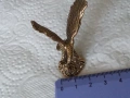 Малка бронзова фигурка на орел 🦅 51562, снимка 4