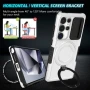 Samsung Galaxy S25 Ultra Удароустойчив Ring Holder MagSafe/ PC + TPU Калъф и Протектор, снимка 7
