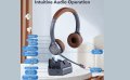 Нови Bluetooth слушалки с микрофон за компютър/донгъл за компютър, снимка 4