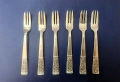 Стари антикварни посребрени  вилички 6 бр., снимка 3