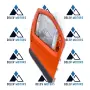 Дясна предна врата Оранжев цвят; черна долна защитна облицовка за Peugeot Bipper Tepee 1.3 HDI, снимка 3