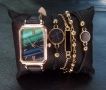 Дамски часовник с гривни , снимка 3