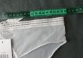 Нови френски тюлени бикини с дантела и красив колан на талията L/XL, снимка 9