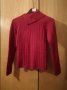 Нов червен пуловер поло дамски M размер, снимка 2